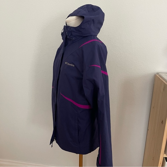 Columbia 3 in 1 Interchange Jacket Fleece Windbreaker Combo Ski Coat - Picture 11 of 16